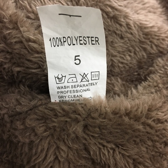 Faux Fur & Hooded Zipper Jacket - Picture 7 of 10